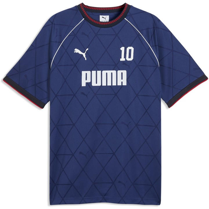 Puma Men's Blue T-Shirt in Size M, Sports Direct