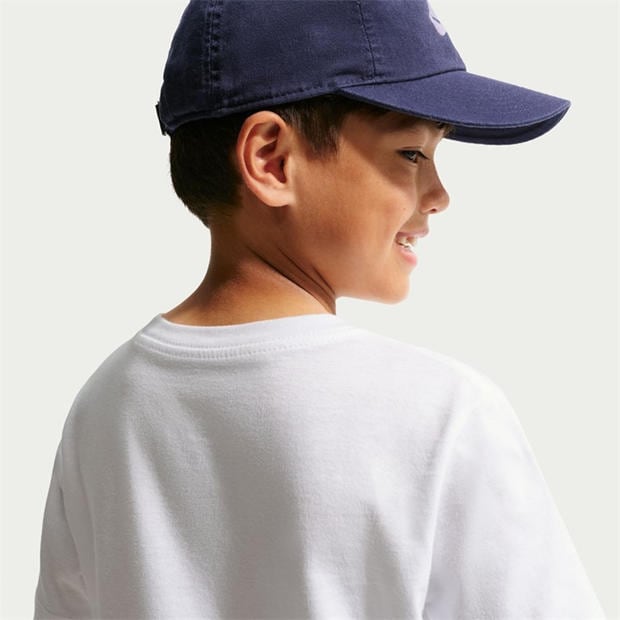 White/Black - Nike - Futura T Shirt Junior Boys
