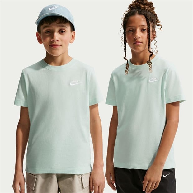 Barely Green - Nike - Futura T Shirt Junior Boys