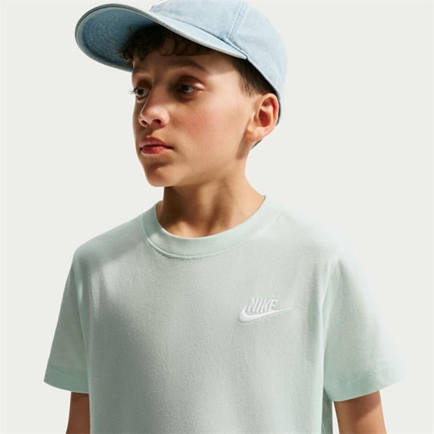 Barely Green - Nike - Futura T Shirt Junior Boys