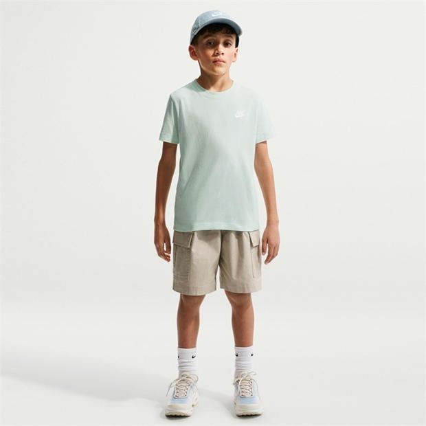 Barely Green - Nike - Futura T Shirt Junior Boys
