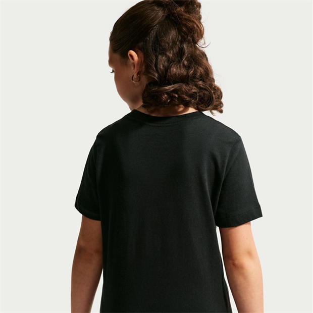 Black/White - Nike - Futura T Shirt Junior Boys