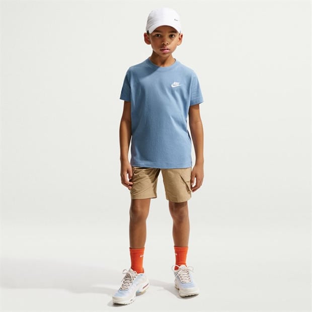 Work Blue - Nike - Futura T Shirt Junior Boys