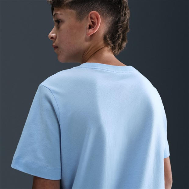 University Blue - Nike - Futura T Shirt Junior Boys