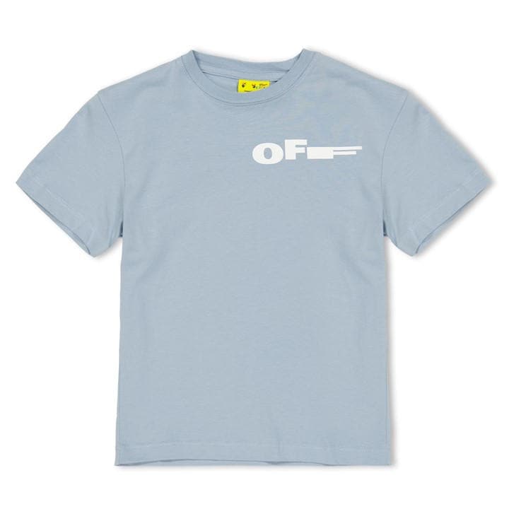 Off White  Kids Blue ' T-Shirt in Size 14 - 16 Years, Sports Direct