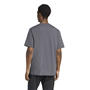 Grey/Black - adidas - Essentials Linear Single Jersey Mens T-Shirt