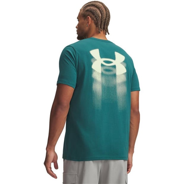 Green - Under Armour - Men's Blur Logo Short Sleeve T-Shirt