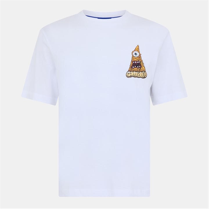 Hugo Men' White Nizzerio T-Shirt in Size S, Sports Direct