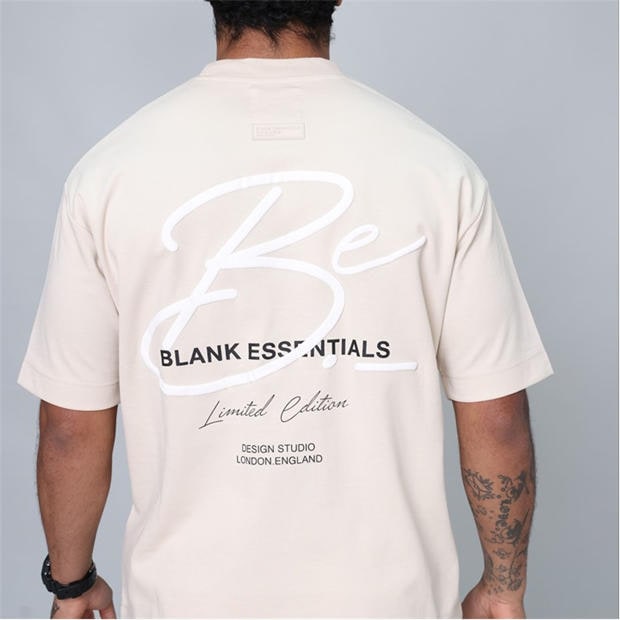 Summer Sand - Blank Essentials - Men's Limited Edition Oversized T-Shirt