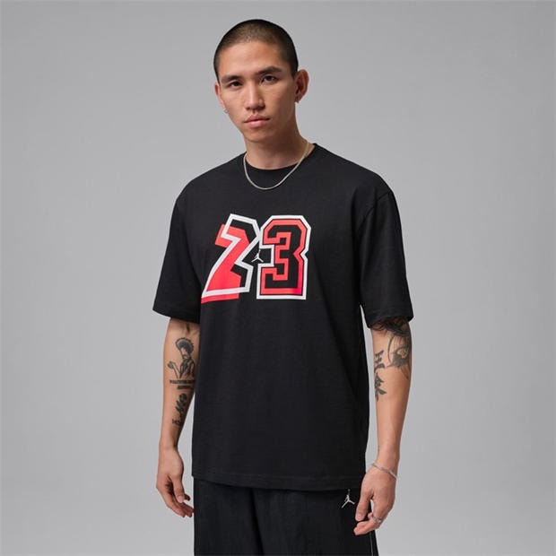 Black/White - Air Jordan - Men's T-Shirt