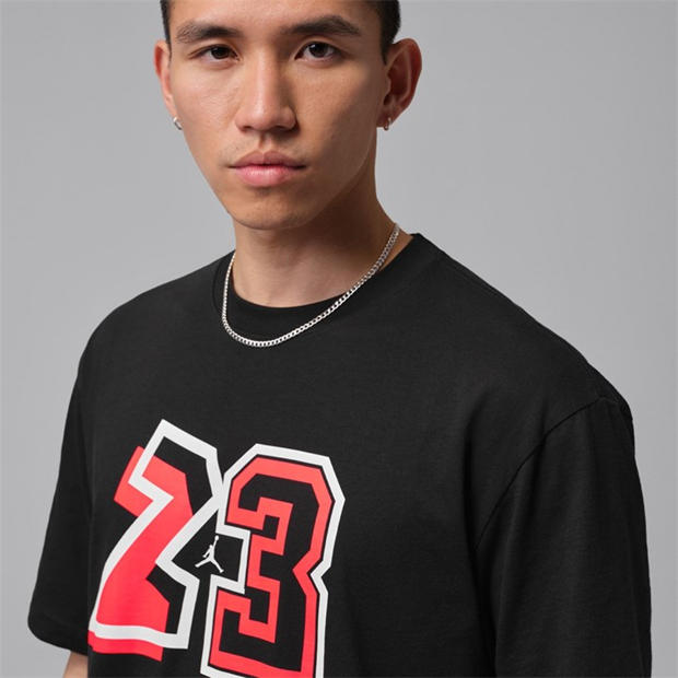 Black/White - Air Jordan - Men's T-Shirt