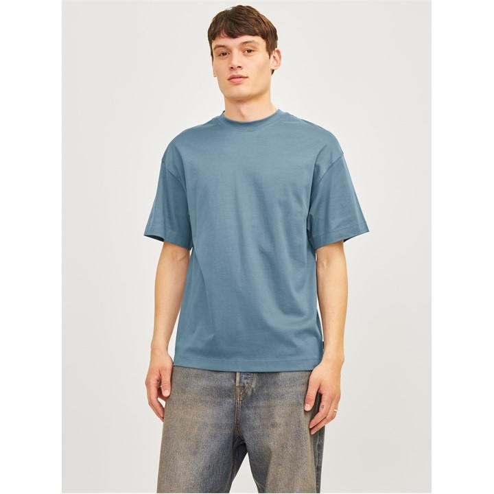 Jack And Jones Men's Blue Regular Fit T-Shirt in Size M, Sports Direct