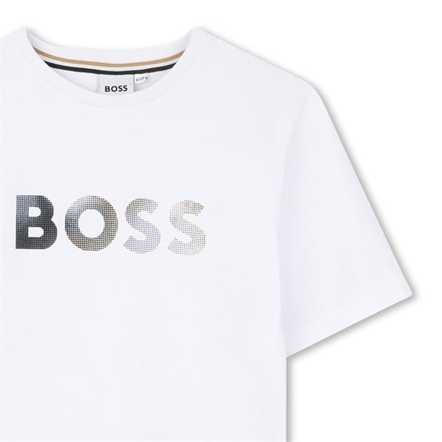 White - Boss - Kids' T-Shirt