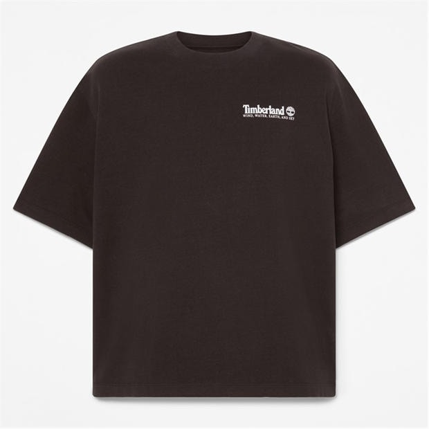 Black - Timberland - Men's Oversized T-Shirt