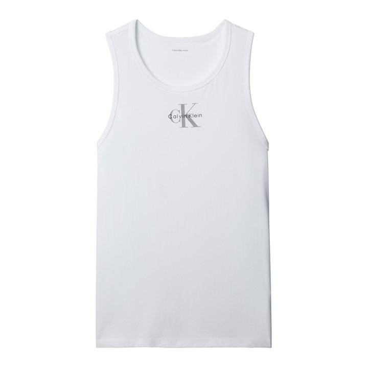 Calvin Klein Jeans Men's White Tank Vest in Size 2XL, Sports Direct
