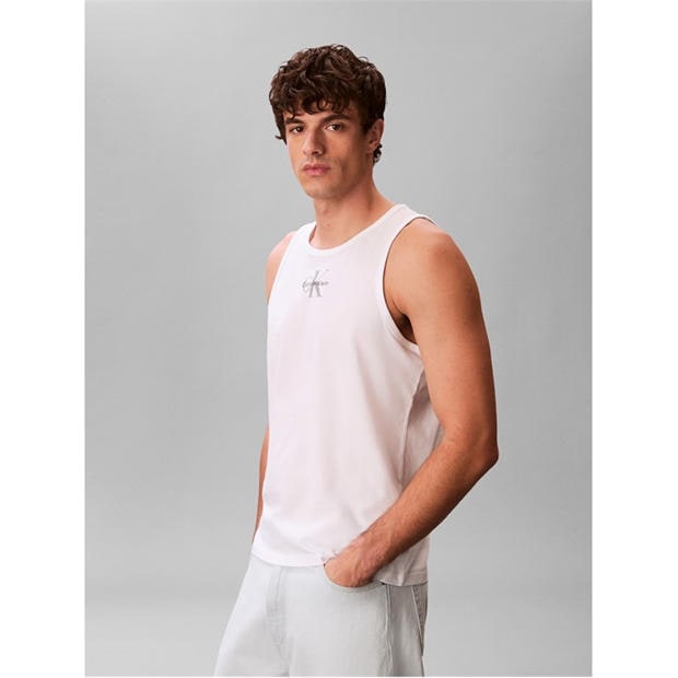 Bright White - Calvin Klein Jeans - Men's Tank Vest