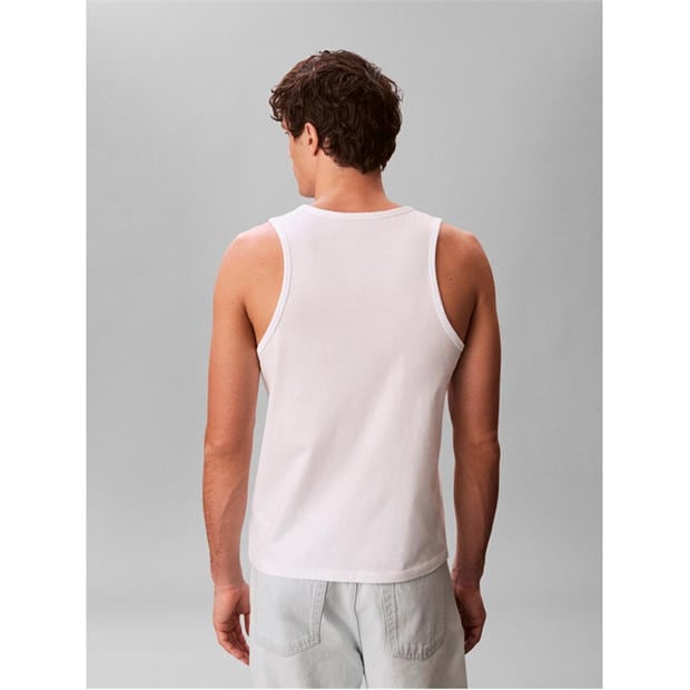 Bright White - Calvin Klein Jeans - Men's Tank Vest