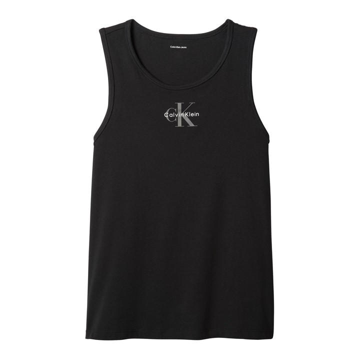 Calvin Klein Jeans Men's Black Tank Vest in Size 2XL, Sports Direct
