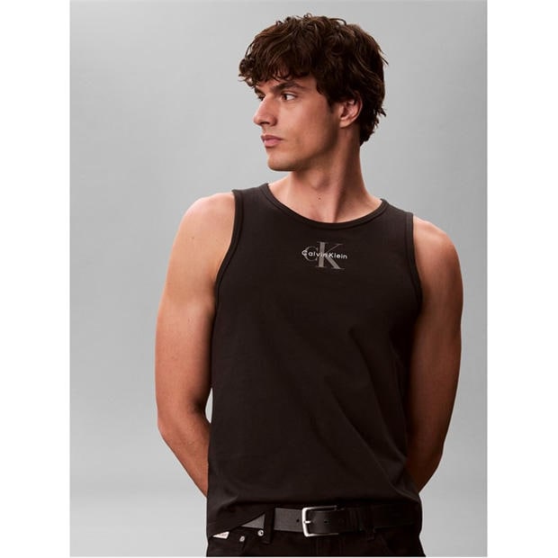 Black - Calvin Klein Jeans - Men's Tank Vest