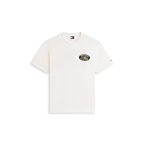 Ancient White - Tommy Jeans - Men's T-Shirt