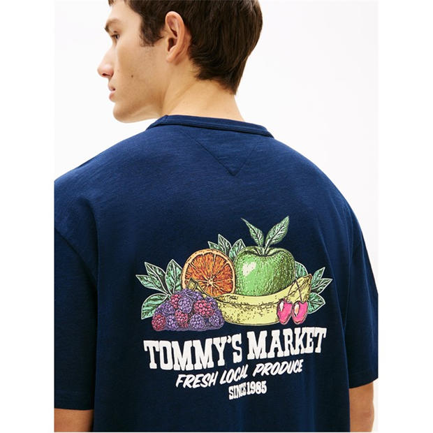 Dark Night Navy - Tommy Jeans - Men's T-Shirt