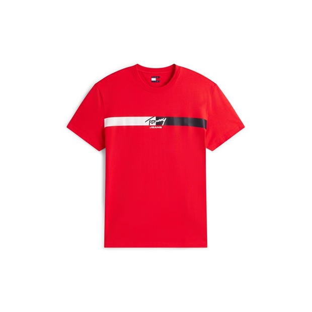 Rapid Red - Tommy Jeans - Men's T-Shirt