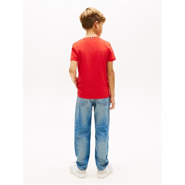 Rapid Red - TOMMY HILFIGER - Kids' Mono T-Shirt