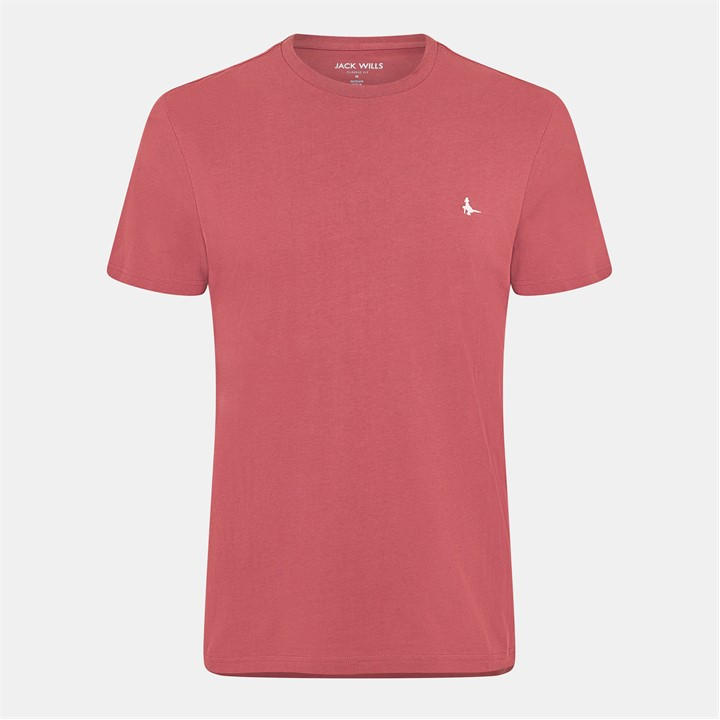 Jack Wills Men' Red Jw Sandleford T-Shirt in Size S, Sports Direct