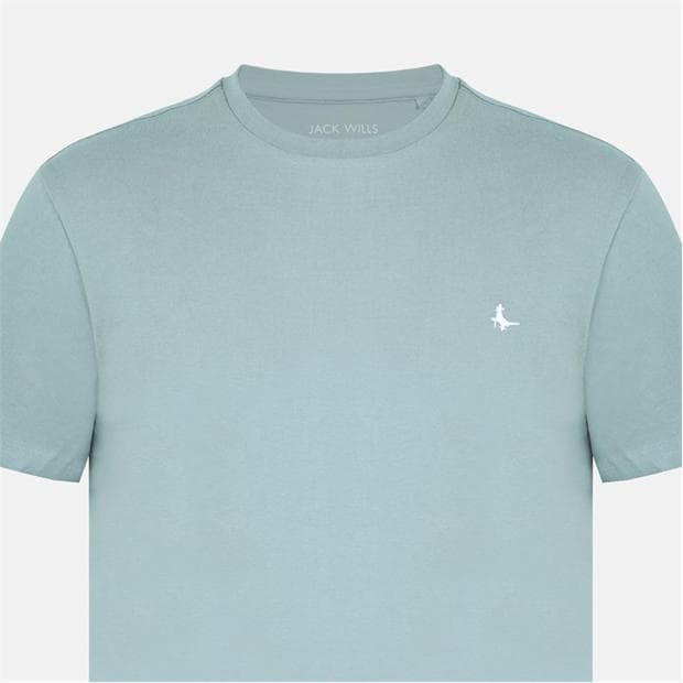 Light Blue - Jack Wills - JW Sandleford T-Shirt Mens