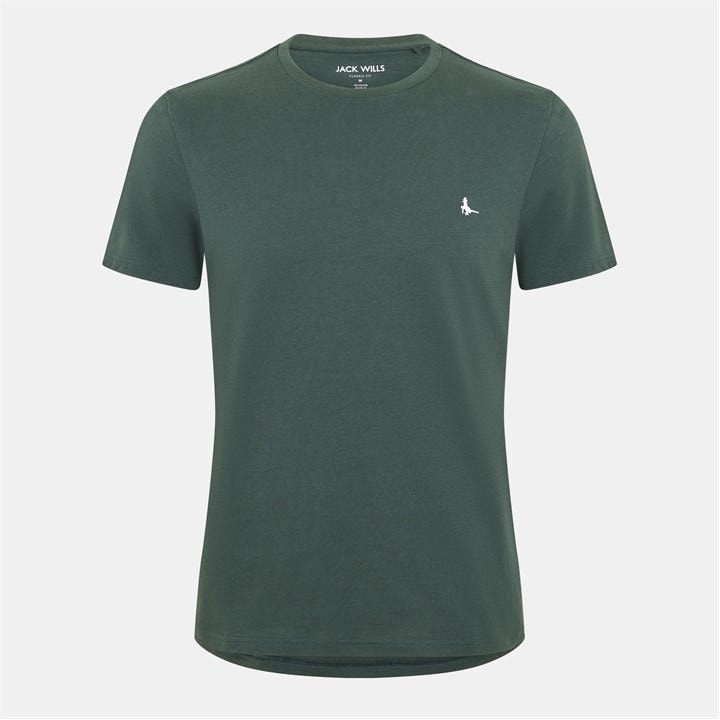 Jack Wills Men's Green Jw Sandleford T-Shirt in Size 2XL, Sports Direct