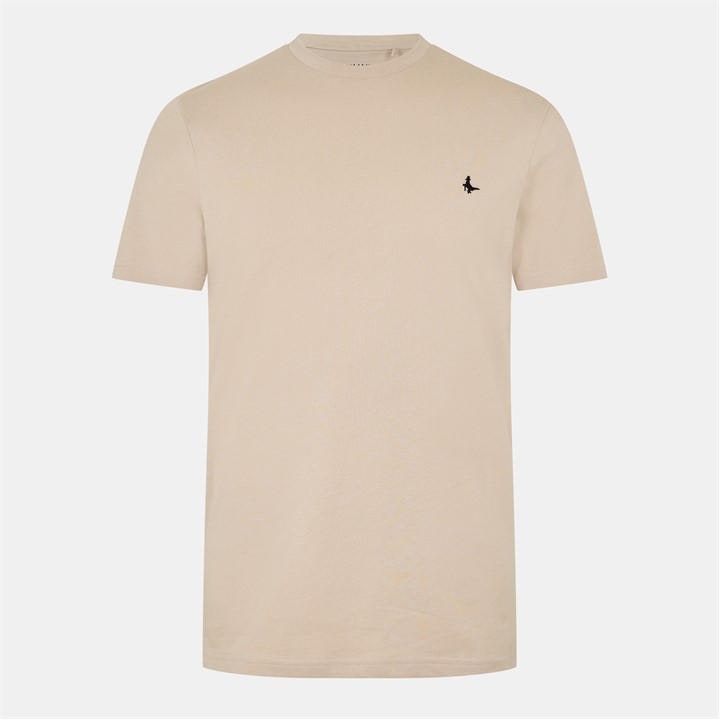 Jack Wills Men's Beige Jw Sandleford T-Shirt in Size XS, Sports Direct