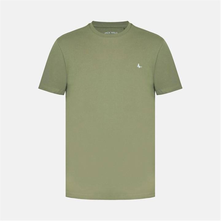 Jack Wills Men's Green Jw Sandleford T-Shirt in Size XL, Sports Direct