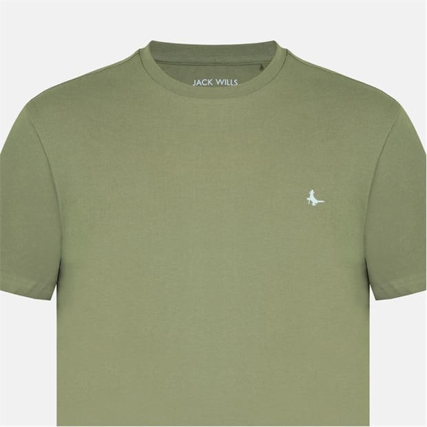 Light Green - Jack Wills - JW Sandleford T-Shirt Mens