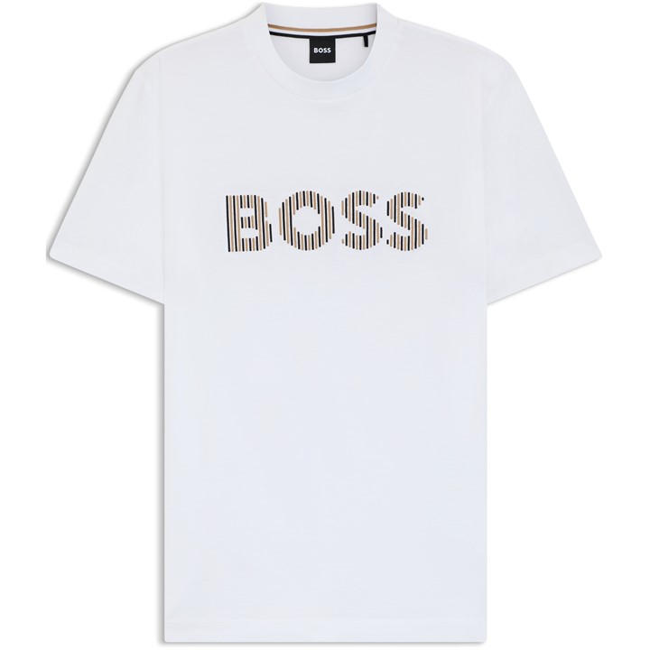 Boss Men's White T-Shirt in Size 2XL, Sports Direct