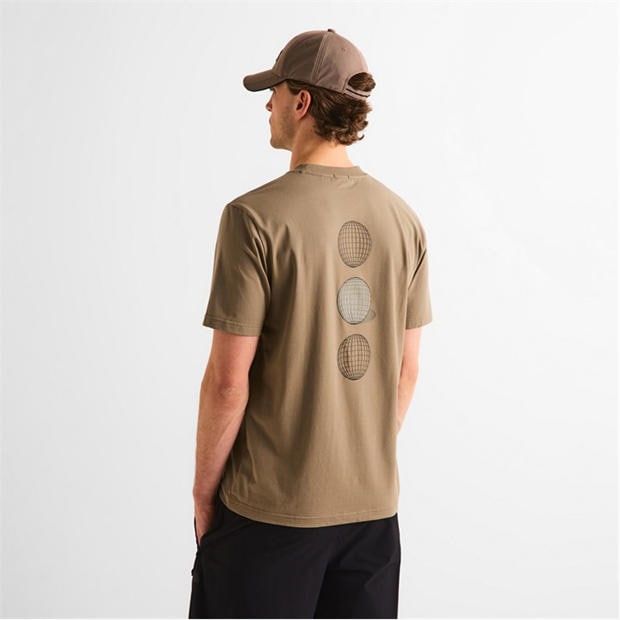 Light Green 334 - Boss - Mens BOSS GREEN Golf Terrace Short Sleeve Top with Unique Front & Back Detail