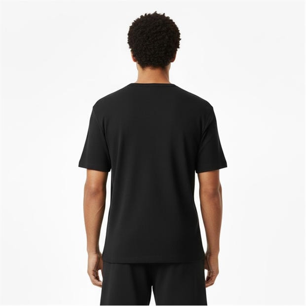 Wht/Blk 980 - Boss - Mens BOSS Bodywear 2 Pack Short Sleeve T-Shirts with Logo Detail