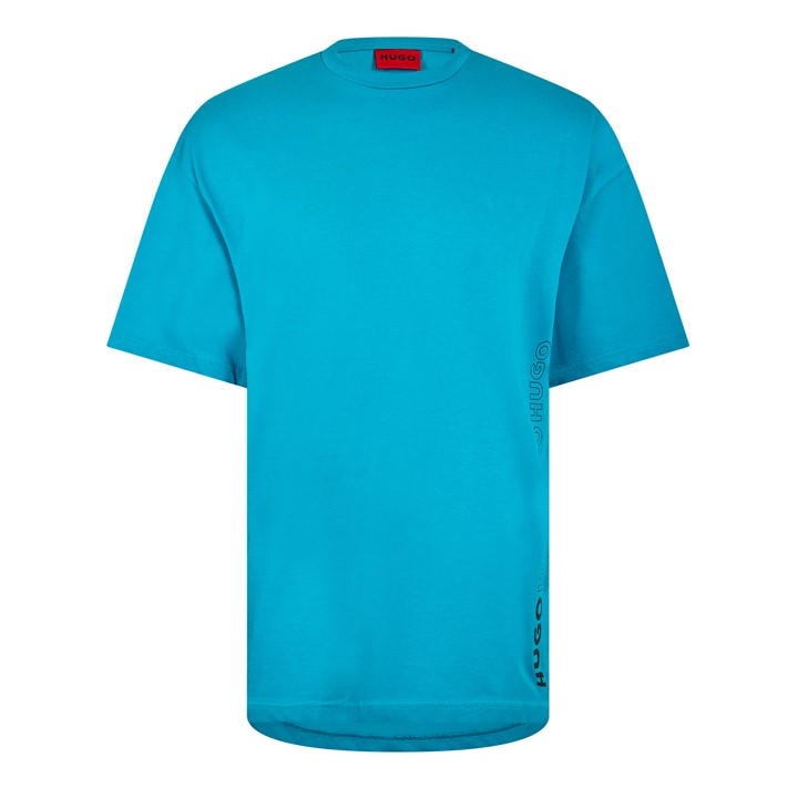 Hugo Men's Green T-Shirt in Size L, Sports Direct