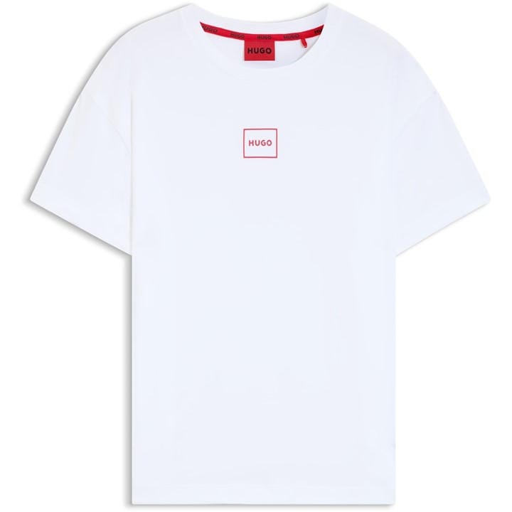 Hugo Men's White Logo T-Shirt in Size XL, Sports Direct
