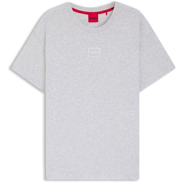 Hugo Men' Grey Logo T-Shirt in Size S, Sports Direct