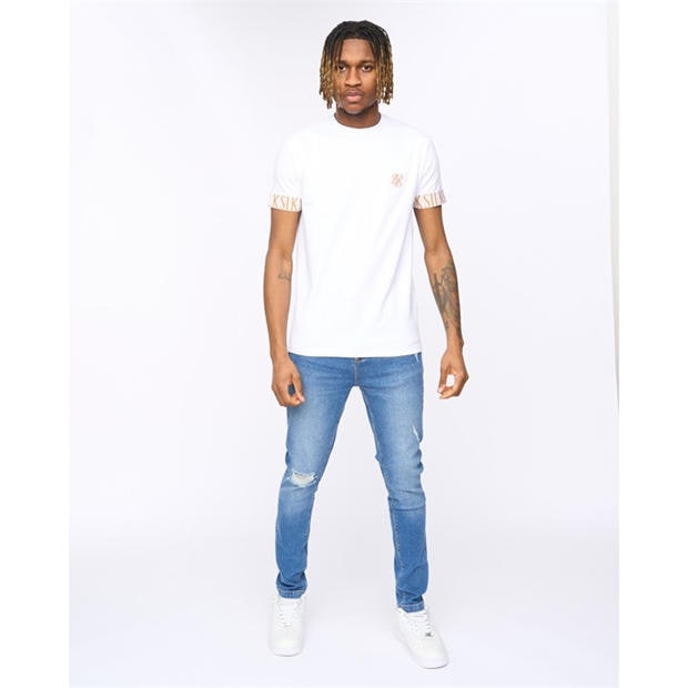 White - SikSilk - Men's T-Shirt