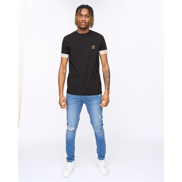 Black - SikSilk - Men's T-Shirt