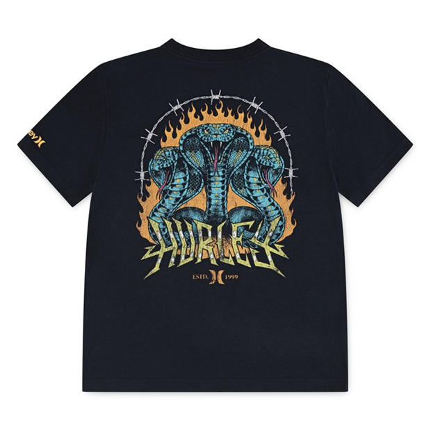 Black - Hurley - Kids' T-Shirt