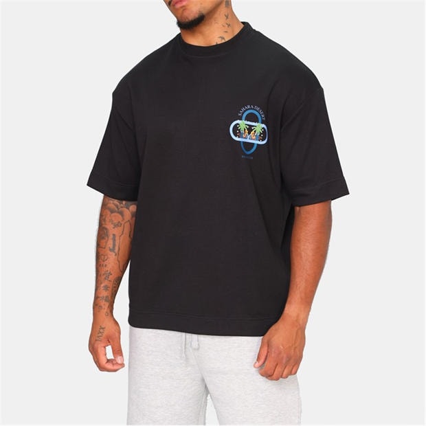 Черно - Rose London - Sahara T-shirt