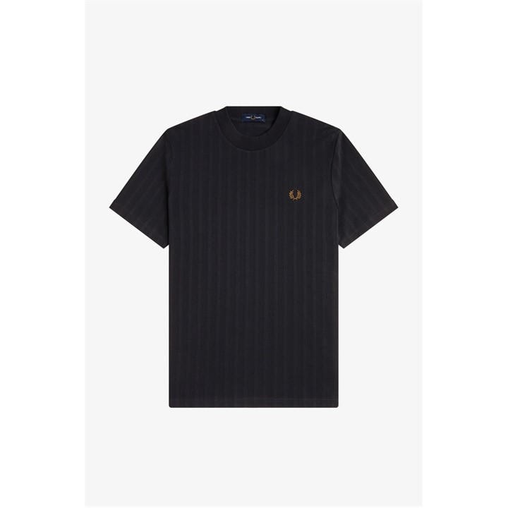 Fred Perry Men's Black T-Shirt in Size M, Sports Direct