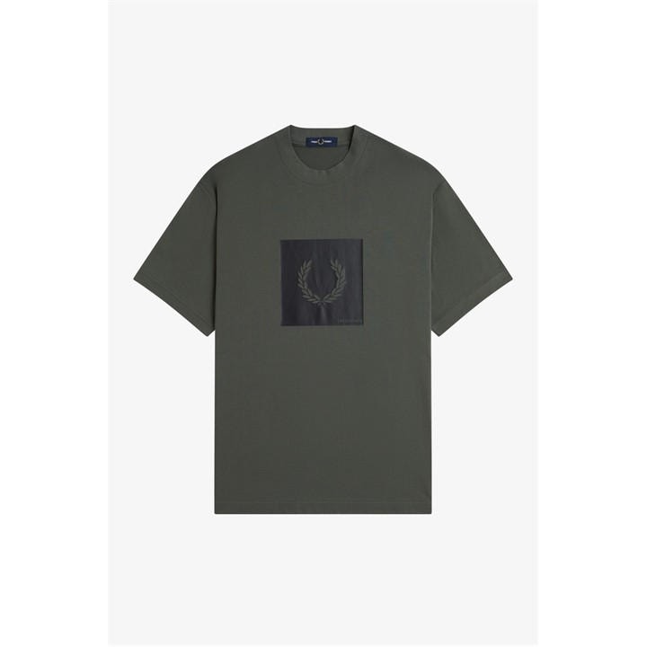 Fred Perry Men's Green T-Shirt in Size M, Sports Direct