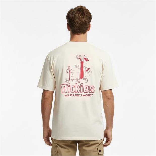 Egret - Dickies - Dickies Fairlawn Tee Mens