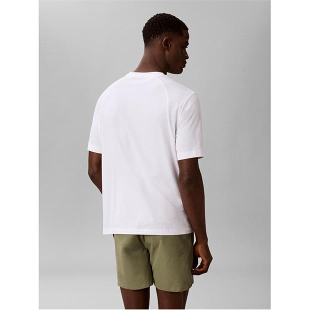 White - Calvin Klein - Men's Logo T-Shirt