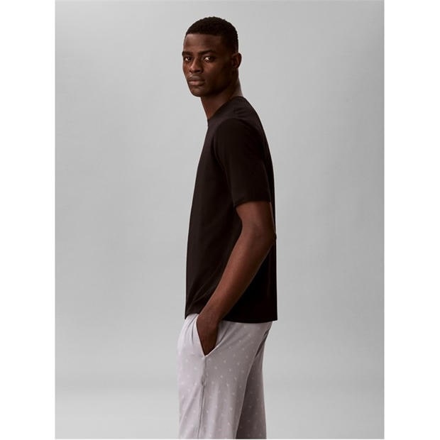 Black - Calvin Klein - Men's Logo T-Shirt