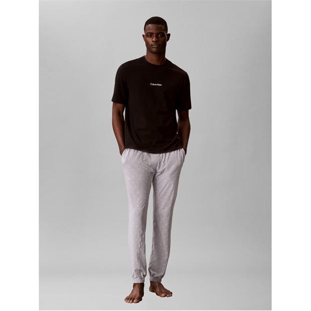 Black - Calvin Klein - Men's Logo T-Shirt