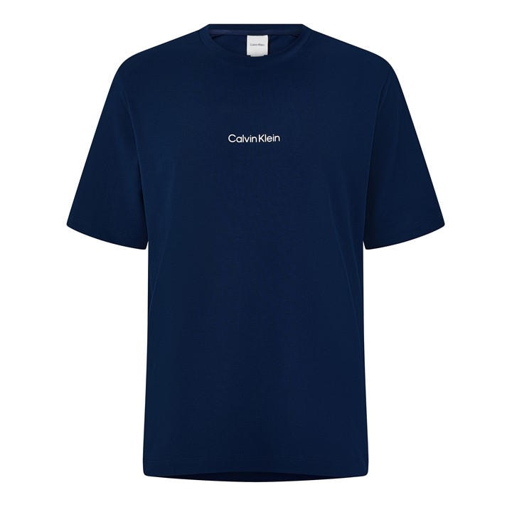 Calvin Klein Men's Blue Logo T-Shirt in Size L, Sports Direct